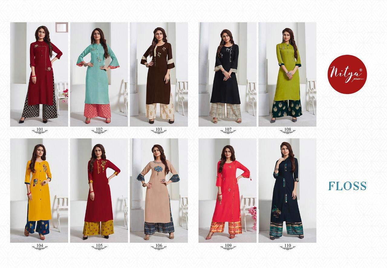 LT Fabrics launch Nitya Floss Plazzo Kurti in Wholesale LT Fabrics launch Nitya Floss Plazzo Kurti in Wholesale